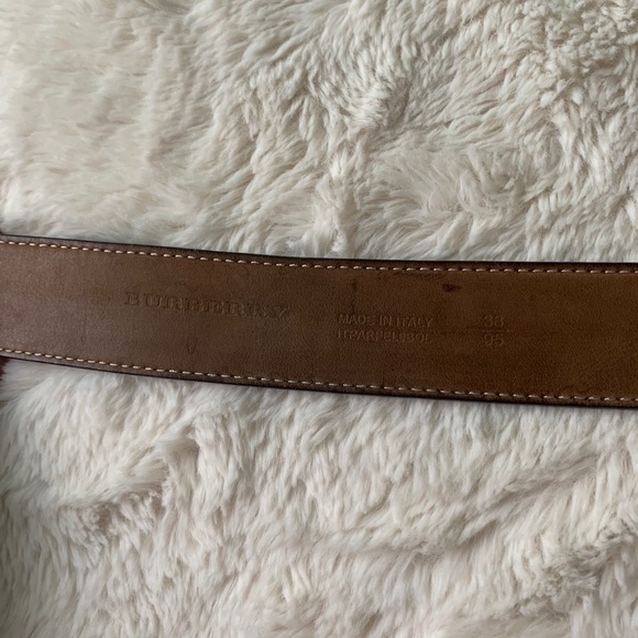 SOLD Burberry London Leather Belt - Picture 6 of 6